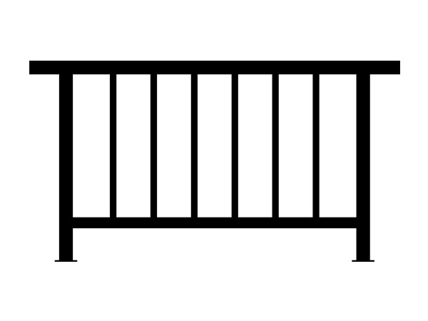 室外護窗欄桿圖片