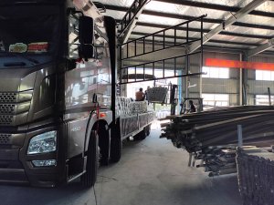 金用護(hù)欄2020年8月3日鋅鋼陽臺(tái)護(hù)欄裝車發(fā)貨！