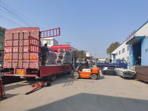 金用護欄2020年10月26日上午鋅鋼飄窗護欄發(fā)貨！