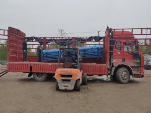 金用護欄2021年3月31日鋅鋼連廊欄桿發(fā)貨！