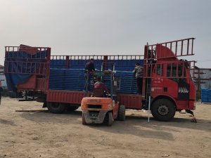 金用護(hù)欄2021年4月17日鋅鋼陽臺(tái)護(hù)欄發(fā)貨！