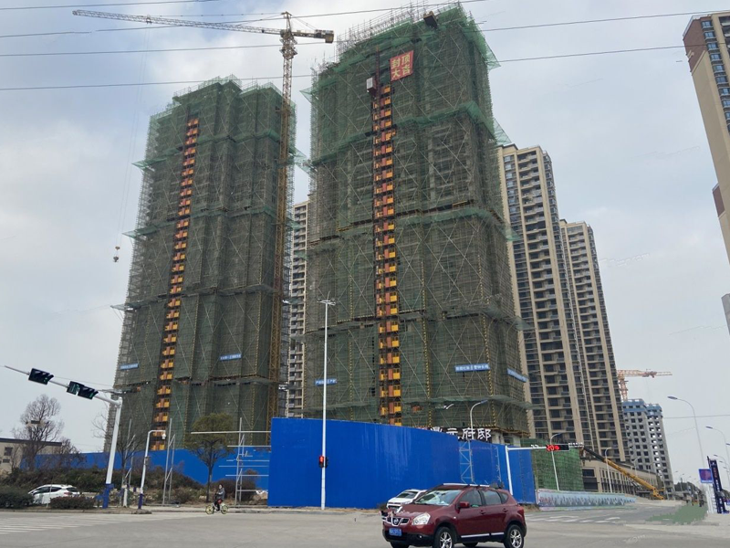 蚌埠拓基鼎元世家小區項目定制鋅鋼陽臺欄桿、樓梯欄桿等產品